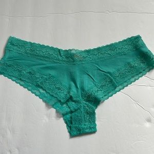 Victoria’s Secret turquoise cheeky panty